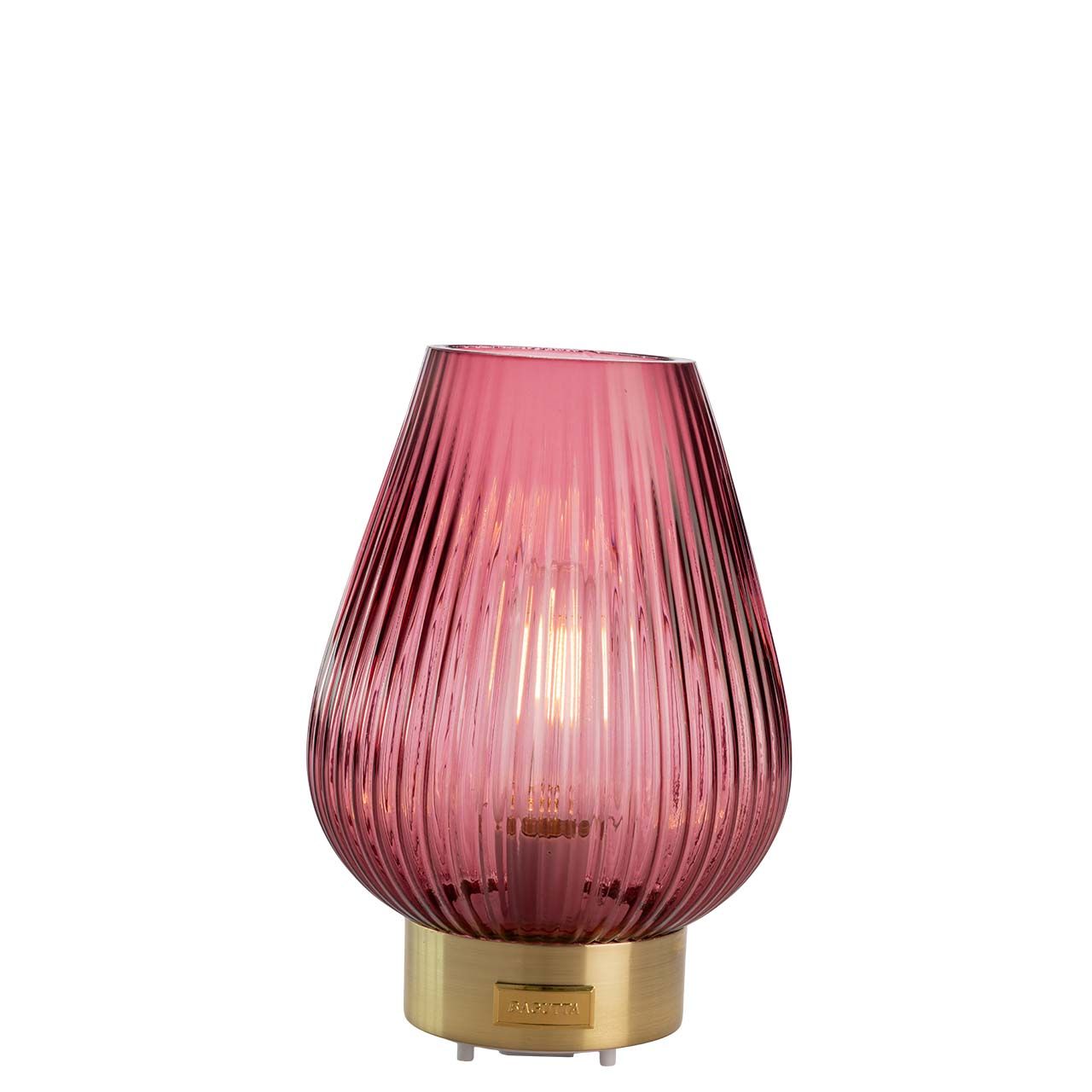 LAMPADA GOCCIA A RICARICA USB H. 22 VIOLA